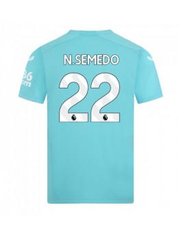 Moški Nogometna dresi replika Wolves Nelson Semedo #22 Tretji 2023-24 Kratek rokav